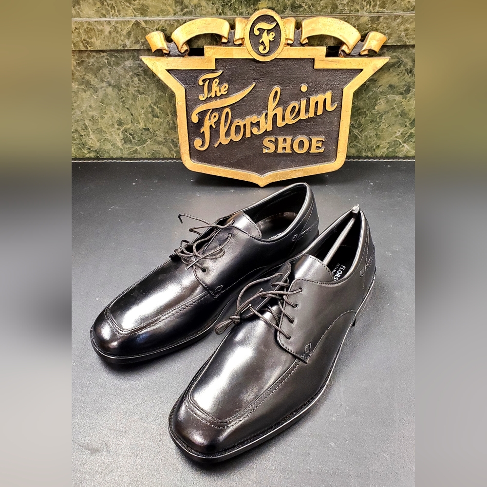 New Florsheim Washington Oxford Men's Leather Dress Shoes Size 11.5 D